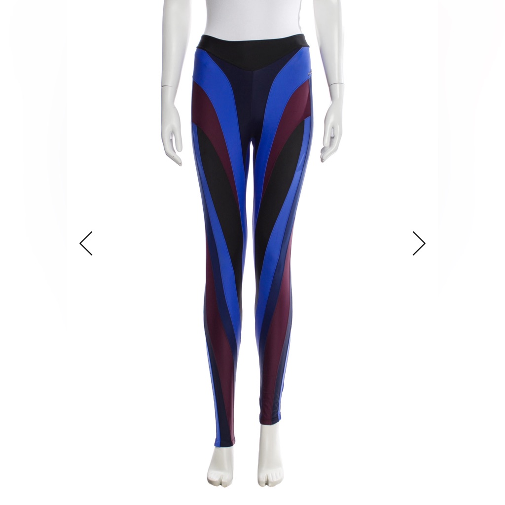 Mugler - Nylon Skinny Leg Pants